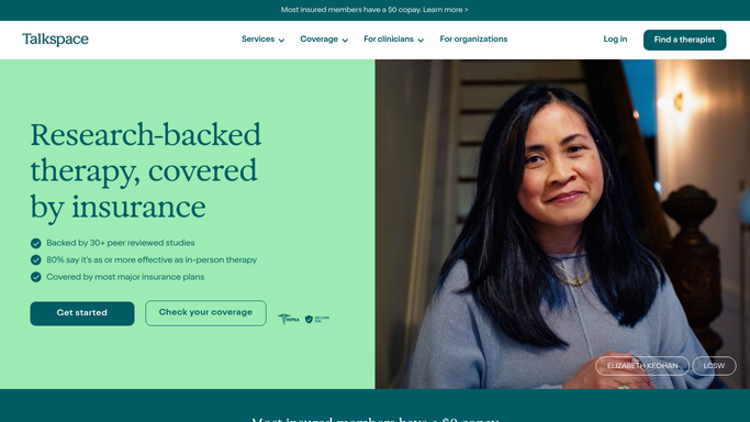 WebRun in Talkspace: check session cadence and billing status