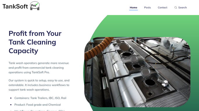 WebRun in TankSoft Pro: read chemicals logged against washes