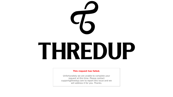 WebRun in ThredUp: check processed items and payout