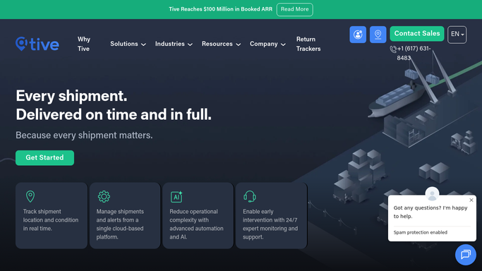 WebRun in Tive: detect shipments behind delivery window
