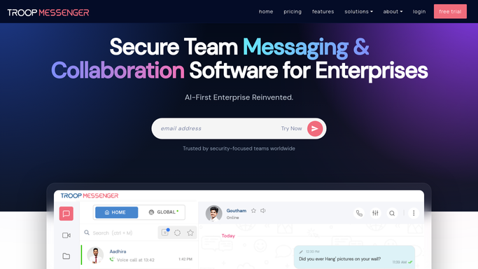 WebRun in Troop Messenger: check new announcements