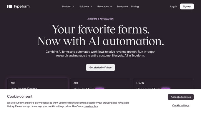WebRun in Typeform: read new athlete intake