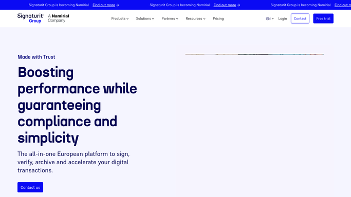 WebRun in Universign: check envelope status