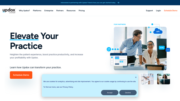 WebRun in Updox: read new physician referrals