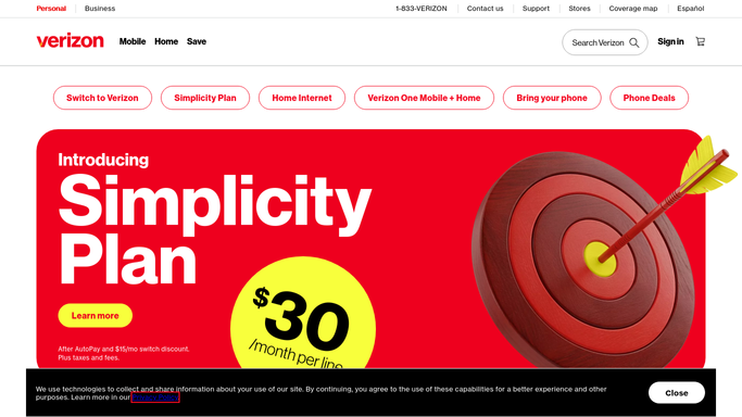 WebRun in Verizon: list every active business line