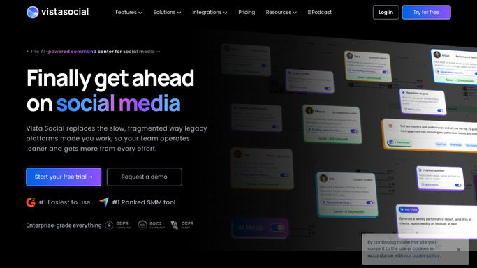 WebRun in Vista Social: check reviews and comments needing a reply