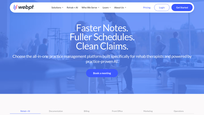 WebRun in WebPT: identify families with outstanding balances