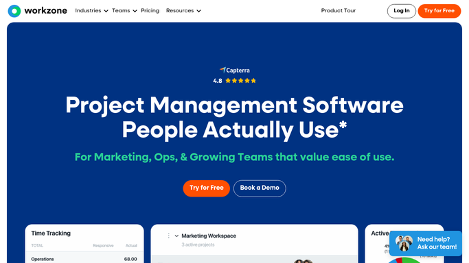 WebRun in Workzone: check new project setup