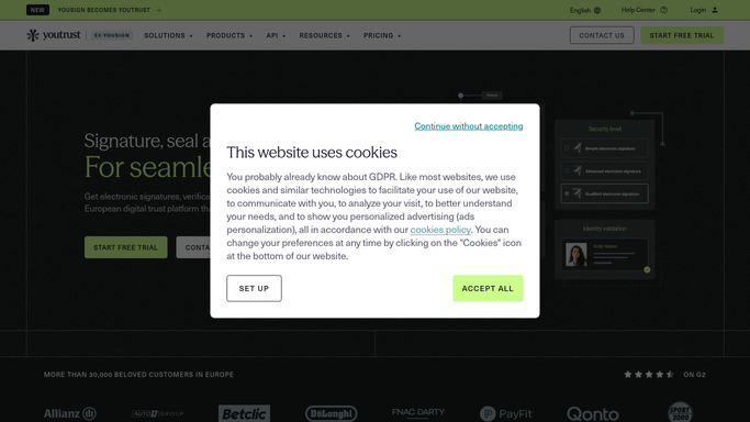 WebRun in Yousign: count the week's requests