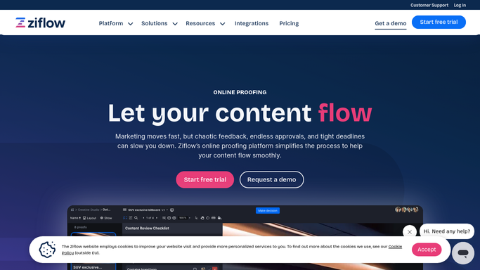 WebRun in Ziflow: count approved and open proofs