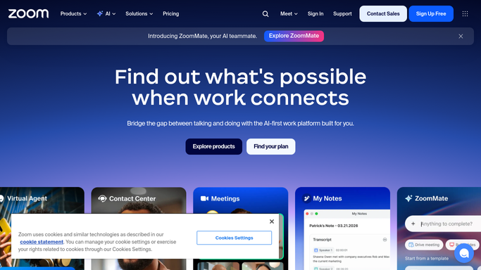 WebRun in Zoom: create a meeting per visit