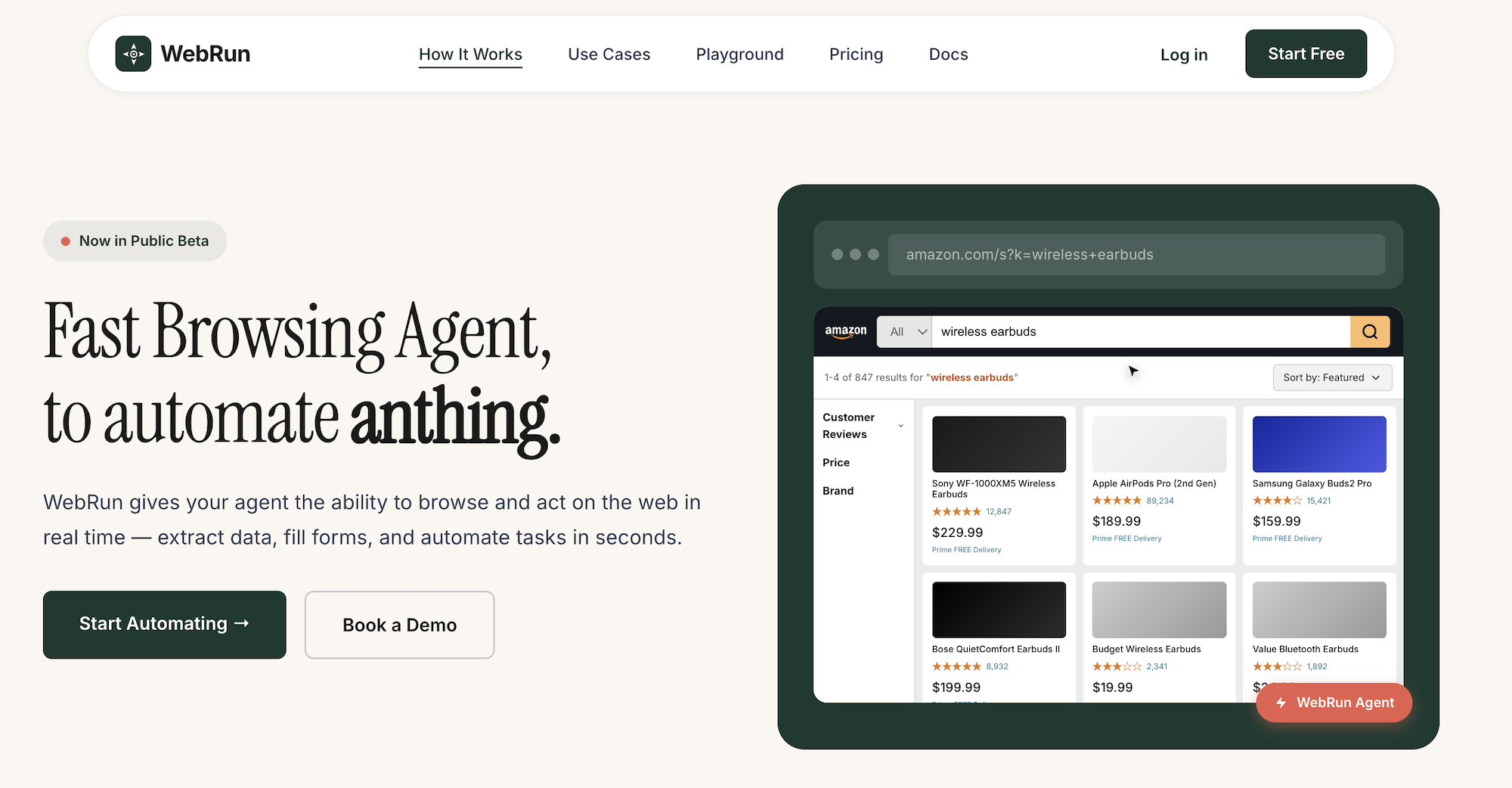 Screenshot of WebRun; Screenshot of Clawdbot