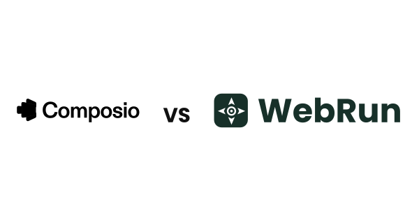 Composio VS WebRun